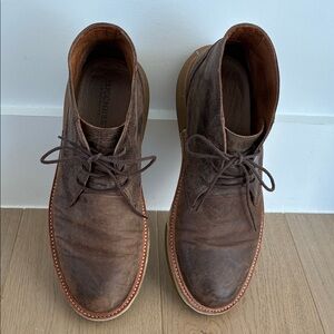 Lucchese Brown Chukka Boots for Men